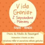affiche vide grenier 2018