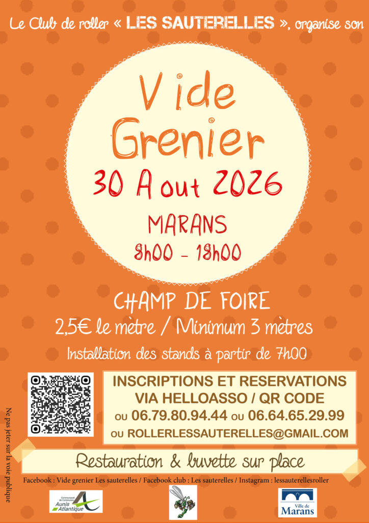 Vide grenier 2026 vide grenier a4 flyers